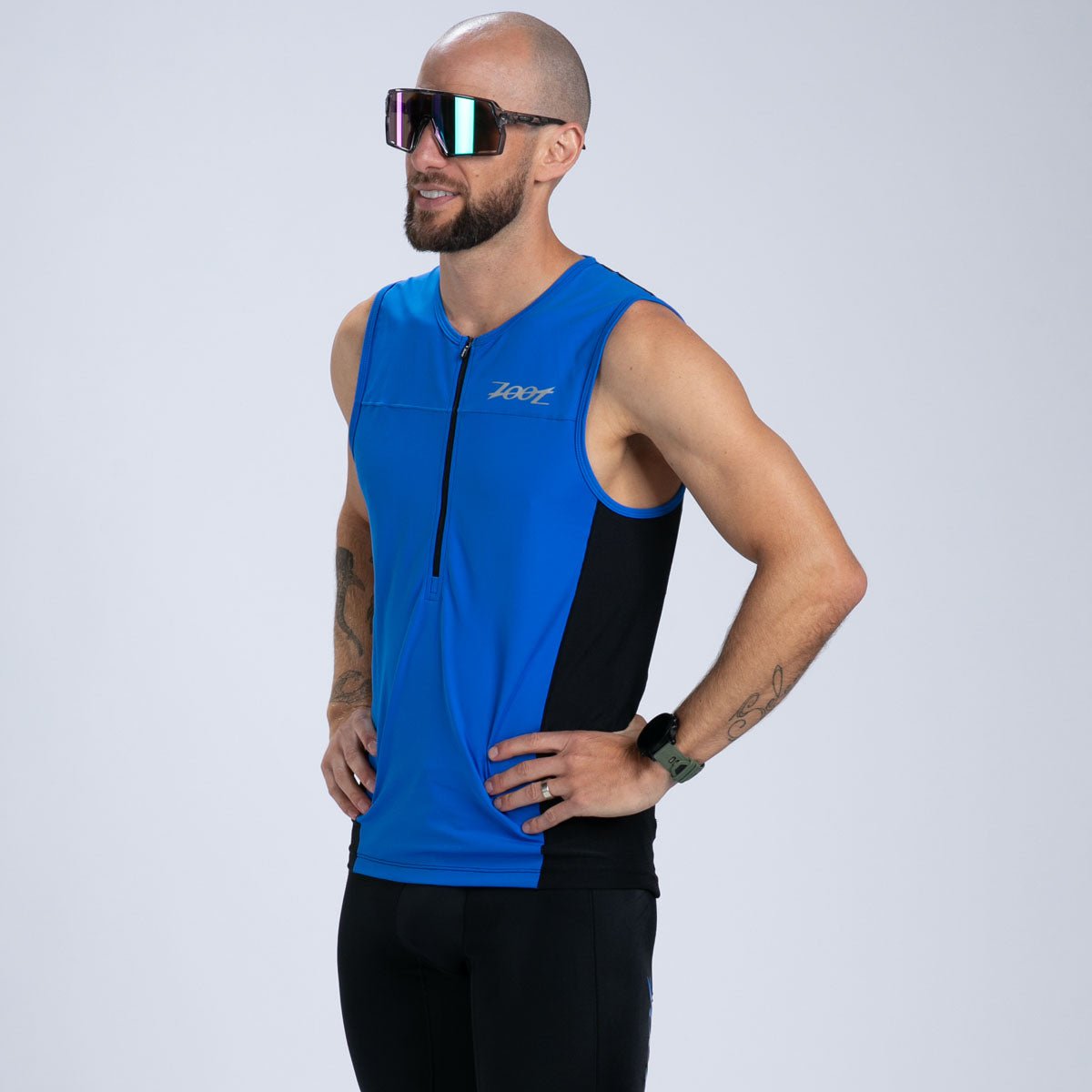Zoot Sports TRI TOPS Men's Core Tri Tank - Ocean Blue