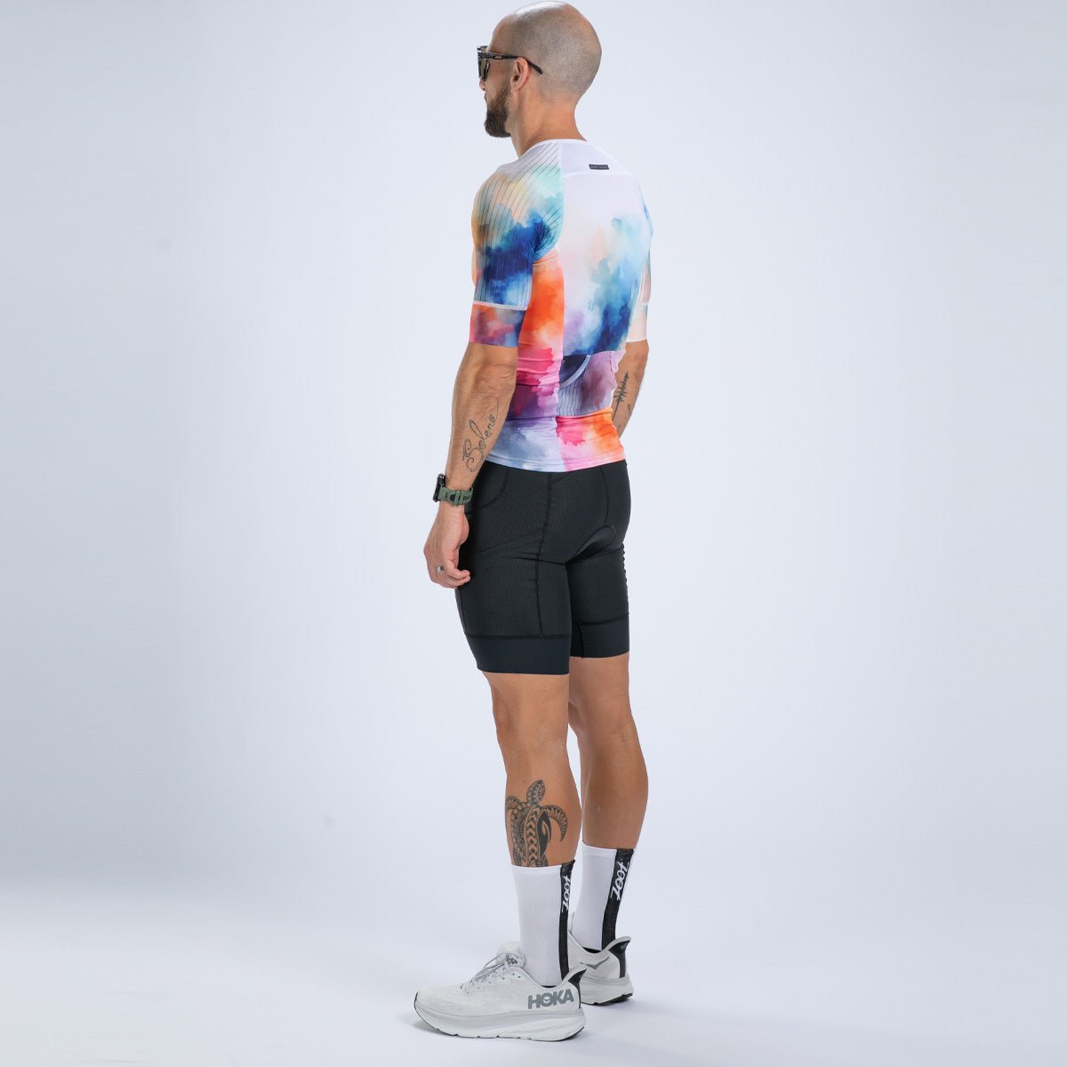 Zoot Sports TRI TOPS Men's Elite Tri Aero Jersey - Chromoflow