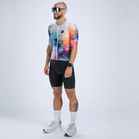 Zoot Sports TRI TOPS Men's Elite Tri Aero Jersey - Chromoflow