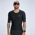 Zoot Sports TRI TOPS Men's Elite Tri Aero Jersey - Jet Black