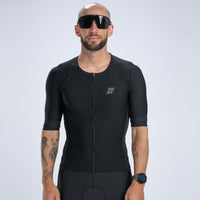 Zoot Sports TRI TOPS Men's Elite Tri Aero Jersey - Jet Black
