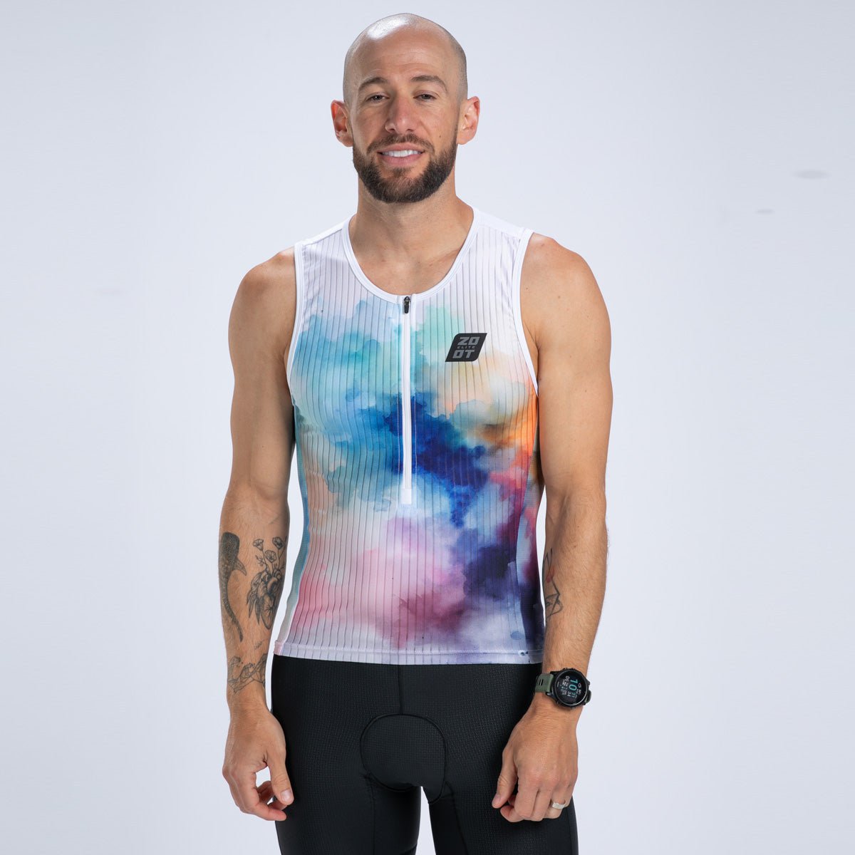 Zoot Sports TRI TOPS Men's Elite Tri Tank - Chromoflow