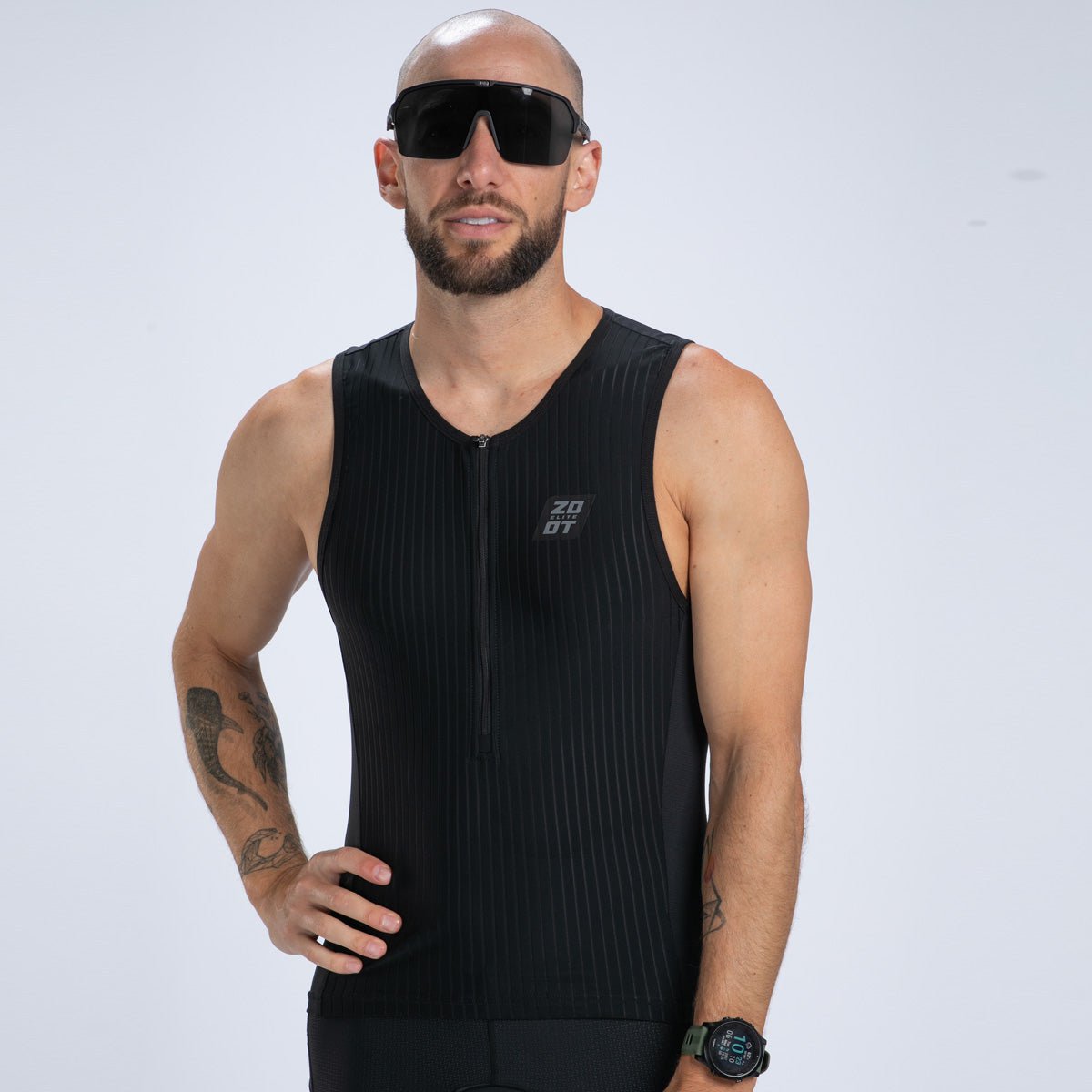 Zoot Sports TRI TOPS Men's Elite Tri Tank - Jet Black