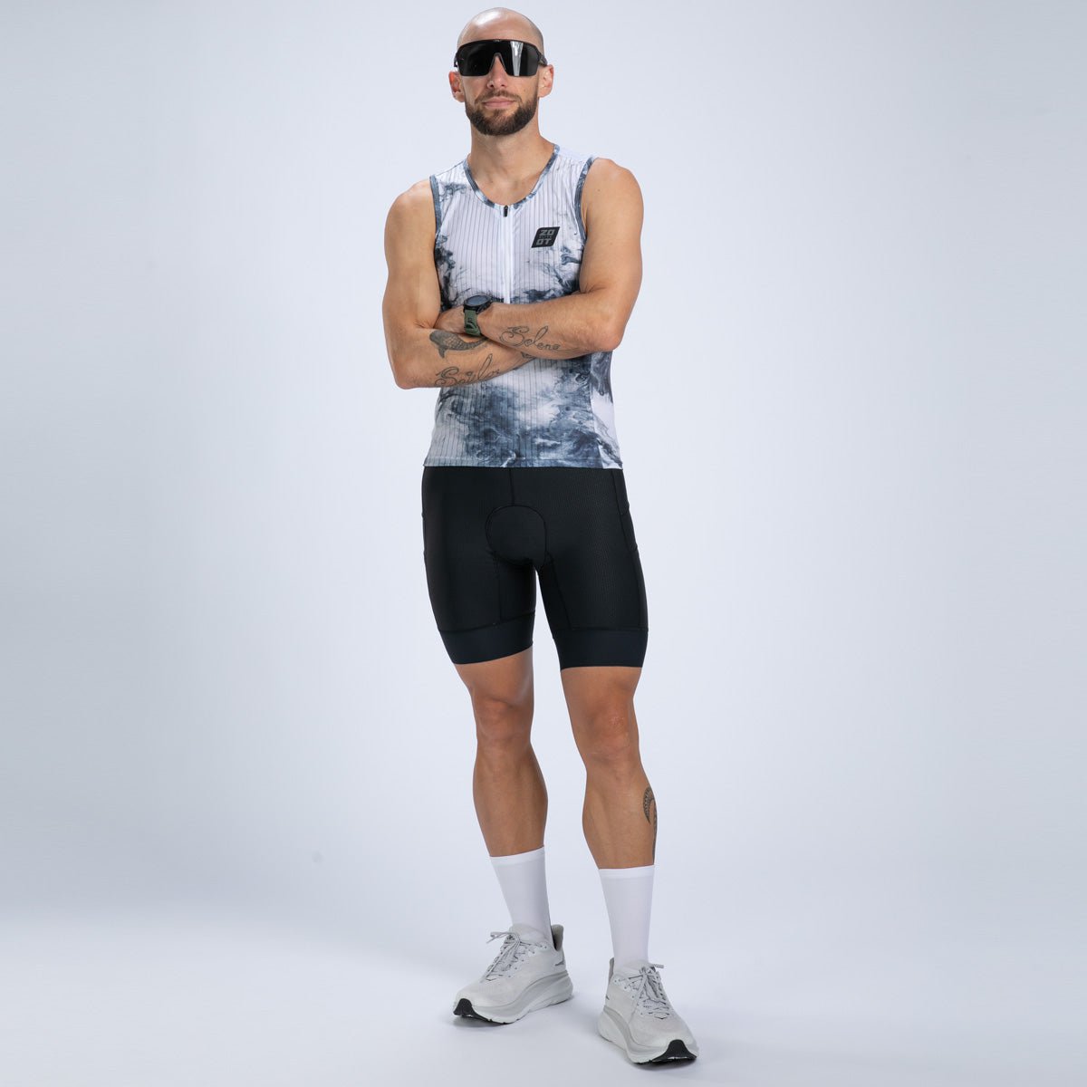 Zoot Sports TRI TOPS Men's Elite Tri Tank - Vapor White