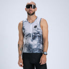 Zoot Sports TRI TOPS Men's Elite Tri Tank - Vapor White