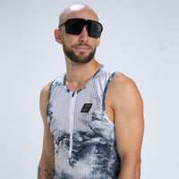 Zoot Sports TRI TOPS Men's Elite Tri Tank - Vapor White