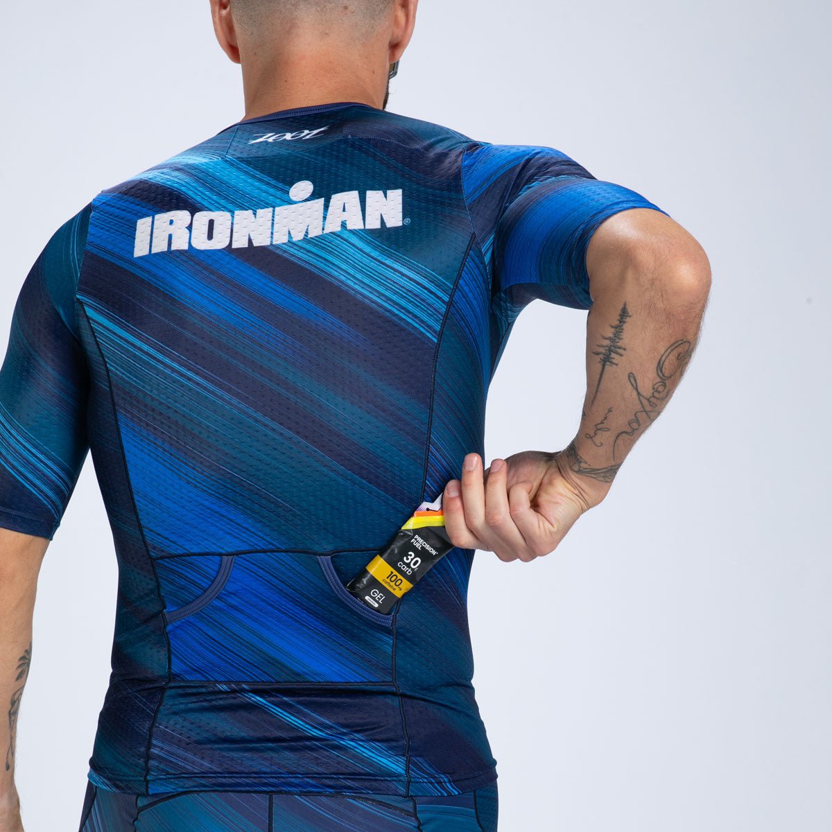 Zoot Sports TRI TOPS Men's Ltd Tri Aero Jersey - IM Heat