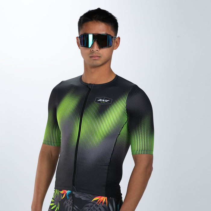 Zoot Sports TRI TOPS Men's Ltd Tri Aero Jersey - Tropical Magic