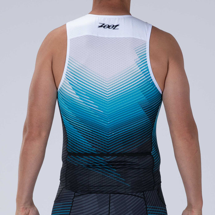 Zoot Sports TRI TOPS Men's Ltd Tri Tank - Blue Wave