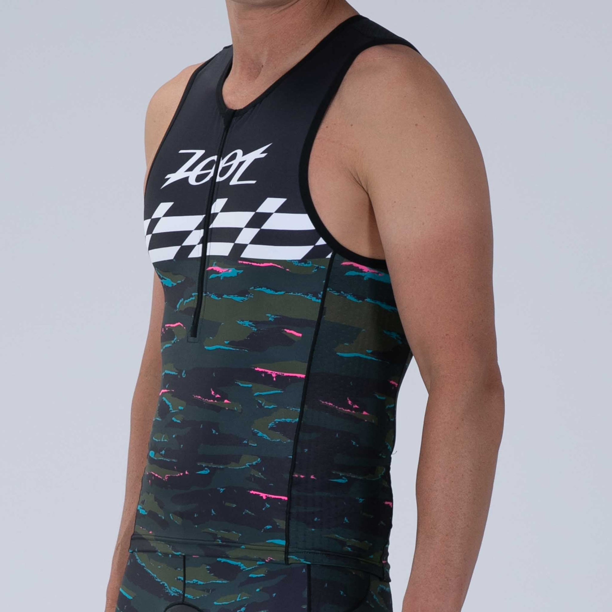 Zoot Sports TRI TOPS Men's Ltd Tri Tank - Cali Camo