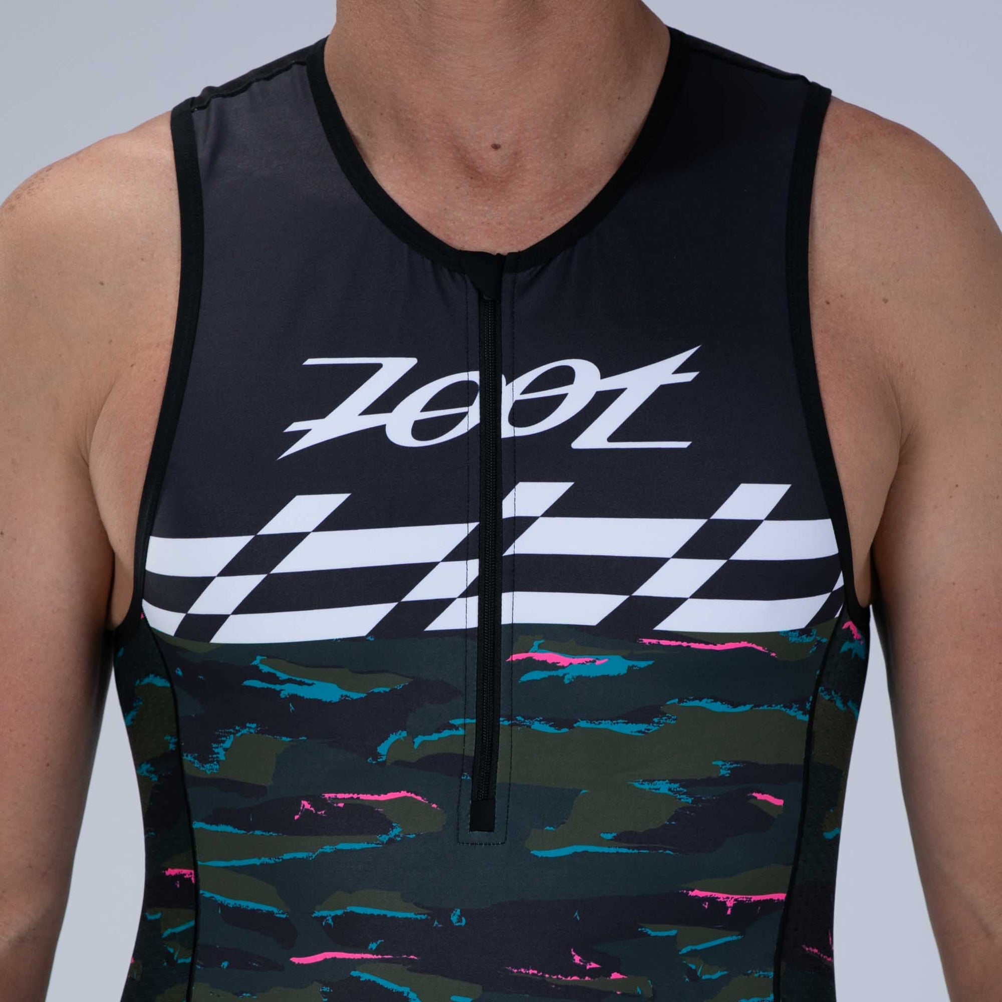 Zoot Sports TRI TOPS Men's Ltd Tri Tank - Cali Camo