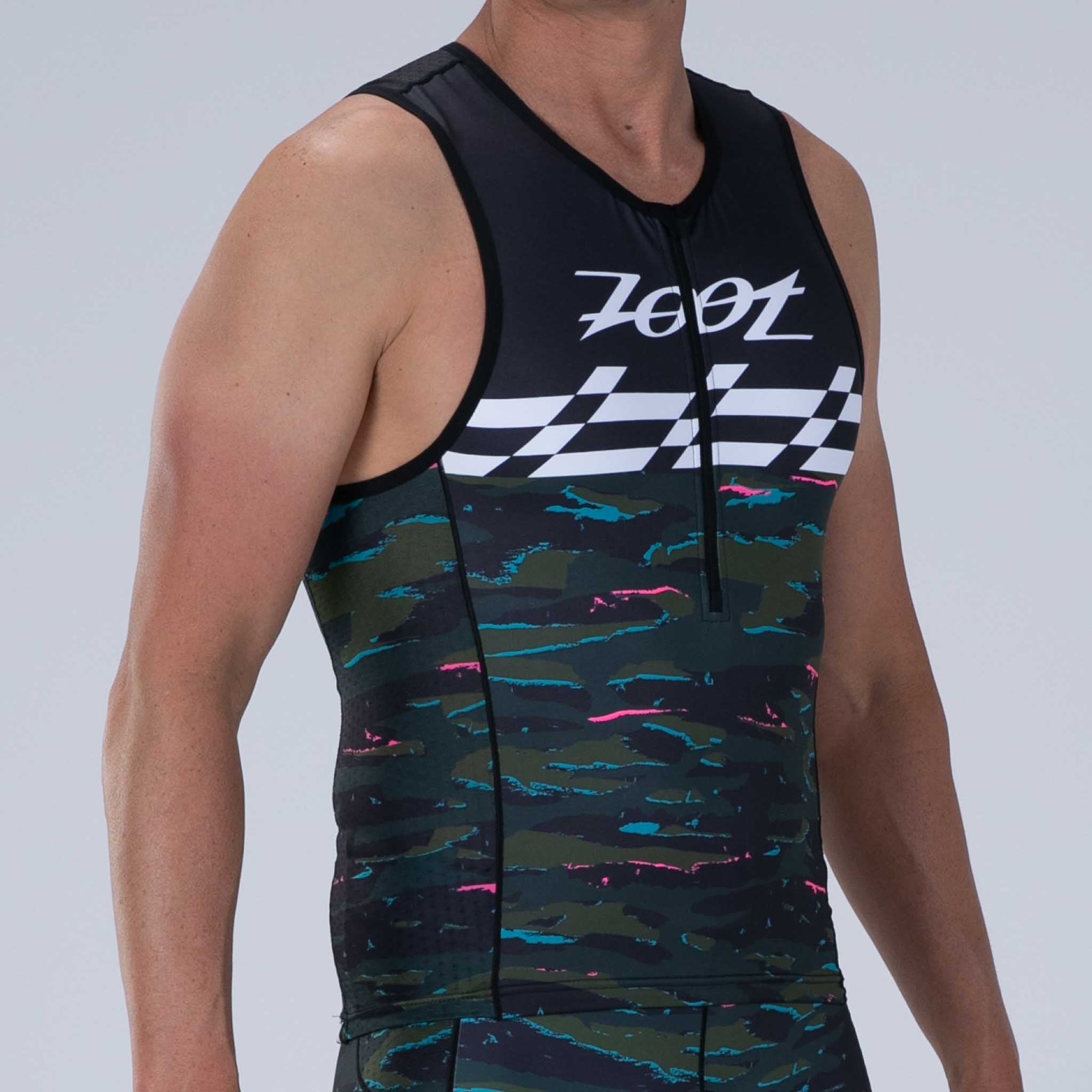 Zoot Sports TRI TOPS Men's Ltd Tri Tank - Cali Camo