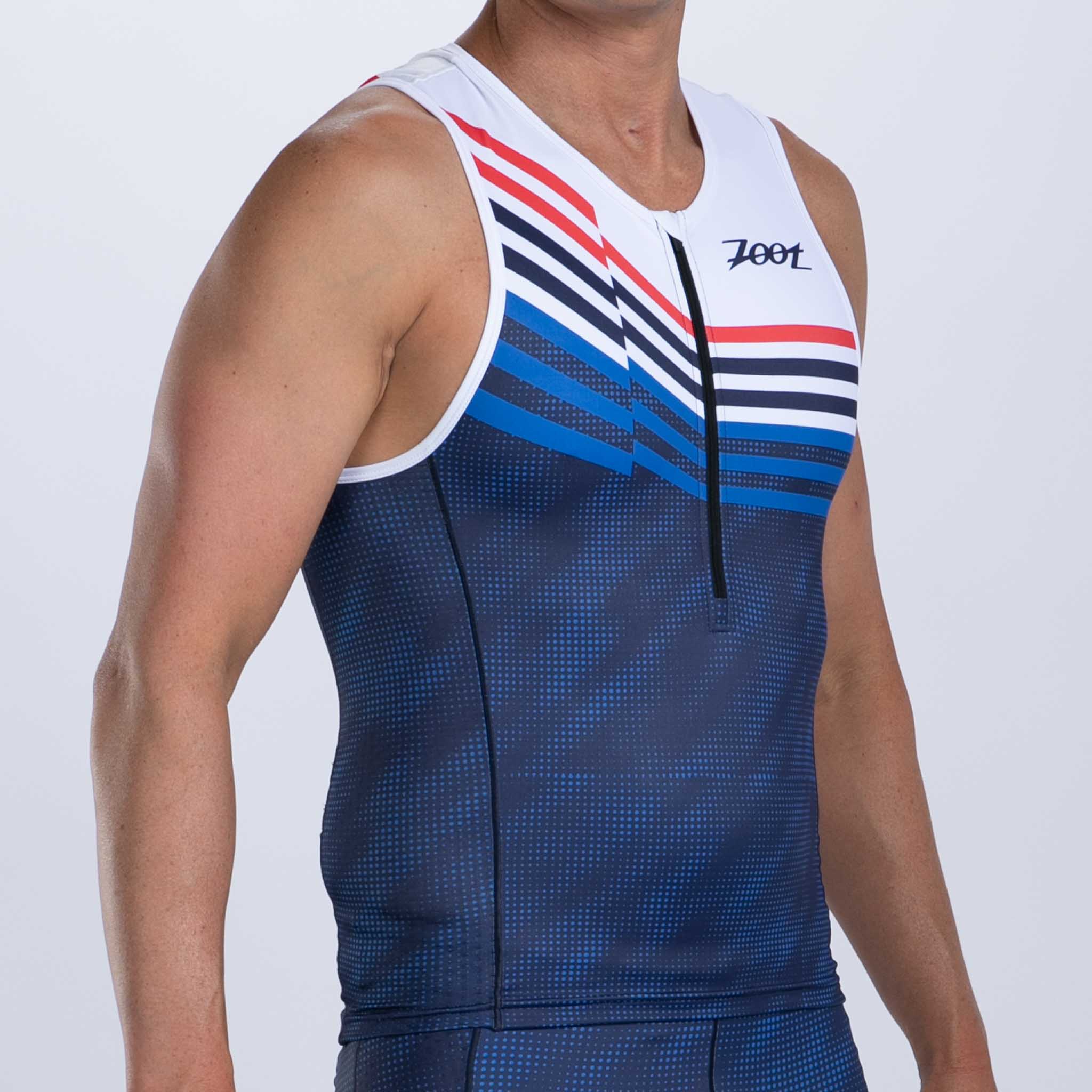 Zoot Sports TRI TOPS Men's Ltd Tri Tank - Cote d'Azur