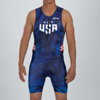 Zoot Sports TRI TOPS Men's Ltd Tri Tank - RWB