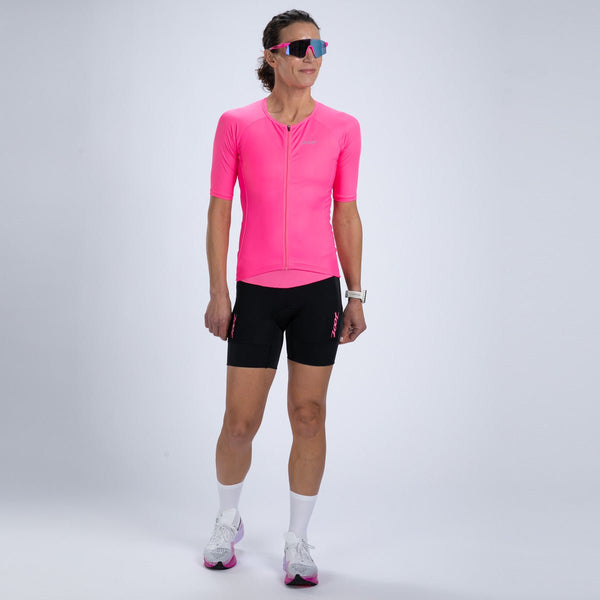 Women's Core Tri Jersey - Bright Pink – Zoot Sports
