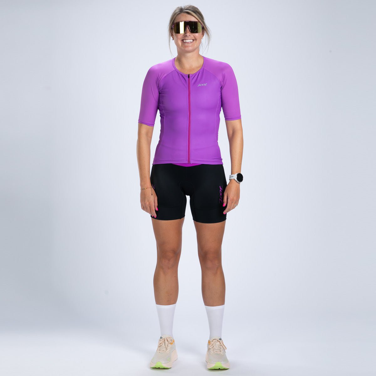 Zoot Sports TRI TOPS Women's Core Tri Jersey - Deep Purple