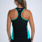 Zoot Sports TRI TOPS Women's Core Tri Racerback - Aqua Blue