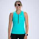 Zoot Sports TRI TOPS Women's Core Tri Tank - Aqua Blue