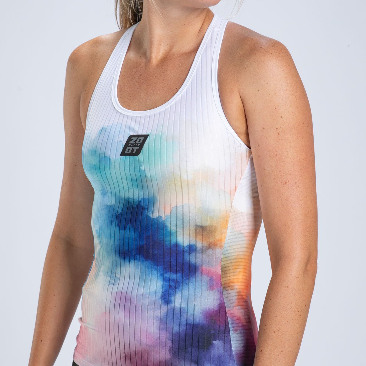 Zoot Sports TRI TOPS Women's Elite Tri Racerback - Chromoflow