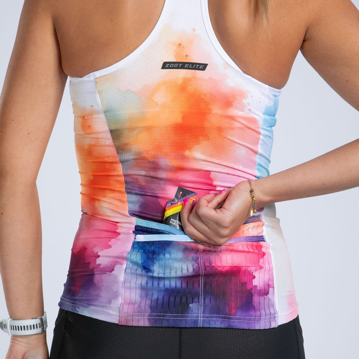 Zoot Sports TRI TOPS Women's Elite Tri Racerback - Chromoflow