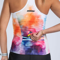 Zoot Sports TRI TOPS Women's Elite Tri Racerback - Chromoflow