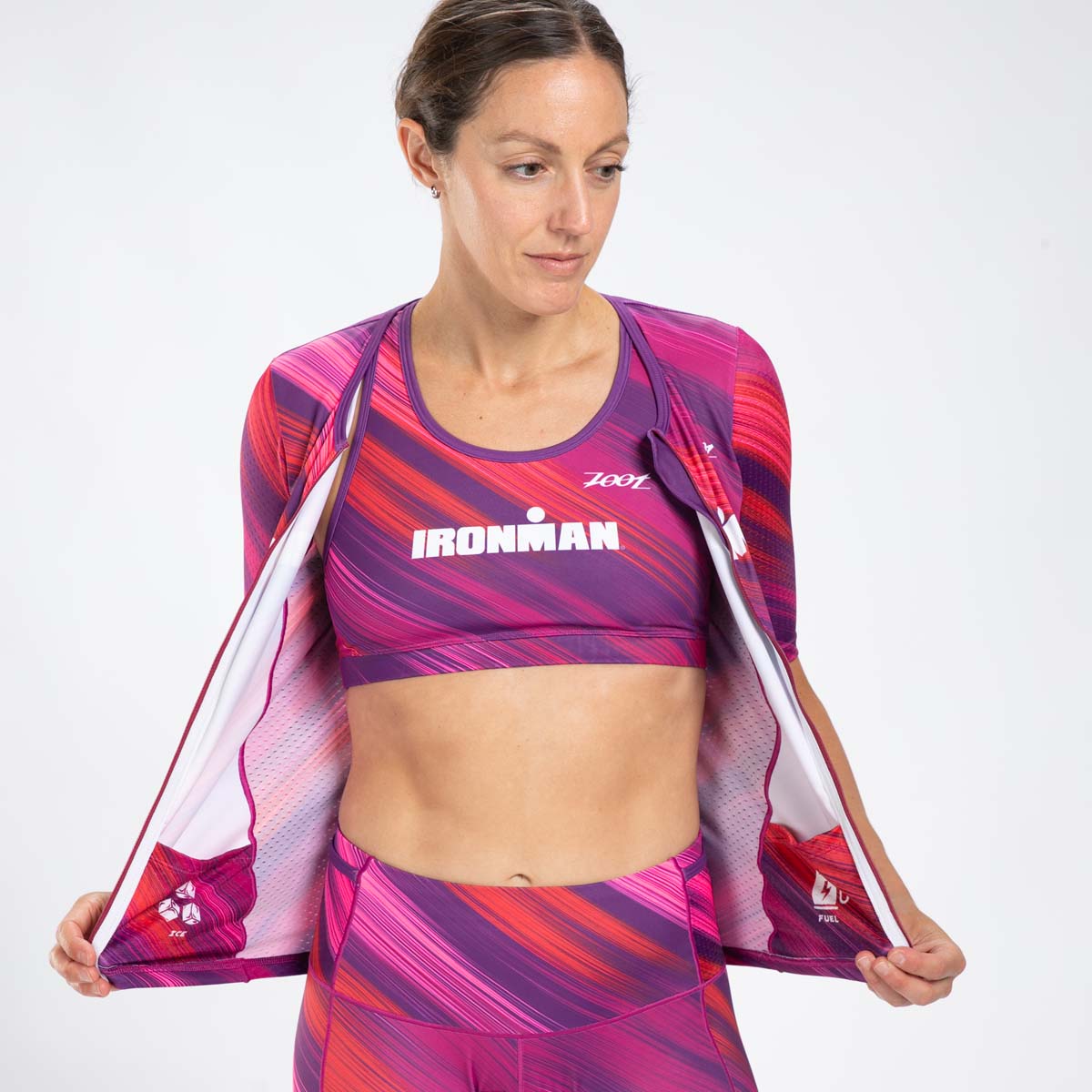 Zoot Sports TRI TOPS Women's Ltd Tri Aero Jersey - IM Heat