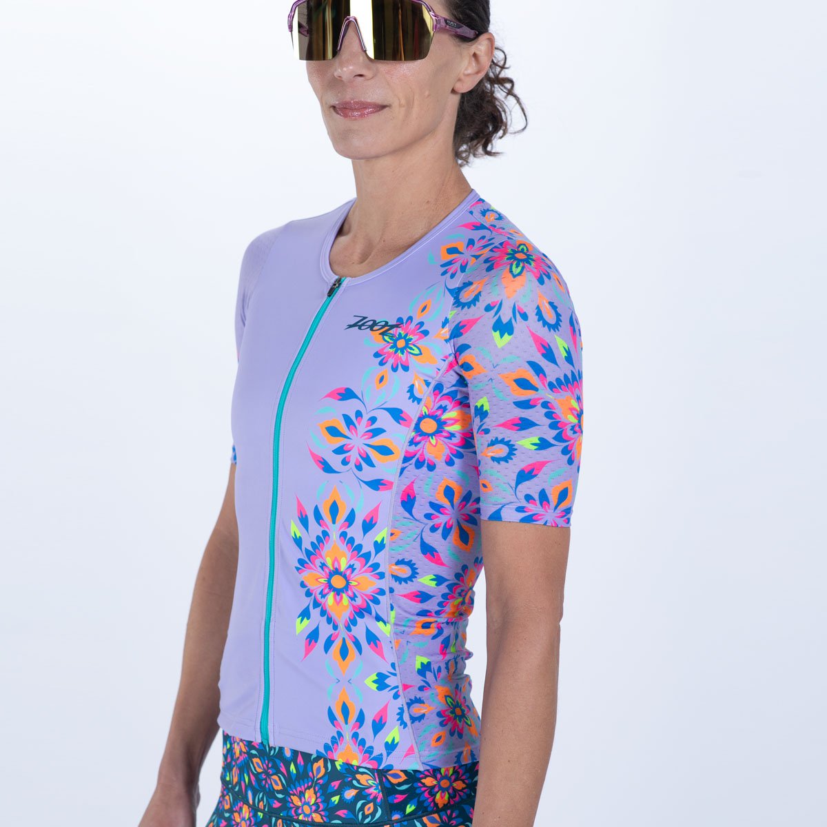 Zoot Sports TRI TOPS Women's Ltd Tri Aero Jersey - Kaleidoscope