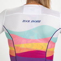 Zoot Sports TRI TOPS Women's Ltd Tri Aero Jersey - La Mer