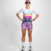 Zoot Sports TRI TOPS Women's Ltd Tri Aero Jersey - La Mer