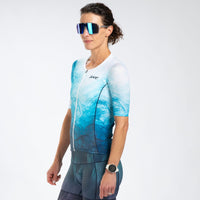 Zoot Sports TRI TOPS Women's Ltd Tri Aero Jersey - La Plage