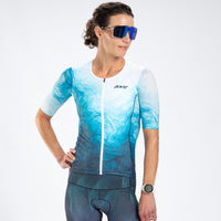 Zoot Sports TRI TOPS Women's Ltd Tri Aero Jersey - La Plage