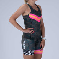 Zoot Sports TRI TOPS Women's Ltd Tri Racerback - Cali Camo