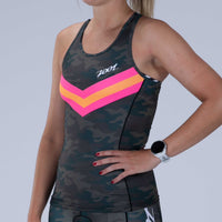 Zoot Sports TRI TOPS Women's Ltd Tri Racerback - Cali Camo