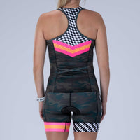 Zoot Sports TRI TOPS Women's Ltd Tri Racerback - Cali Camo