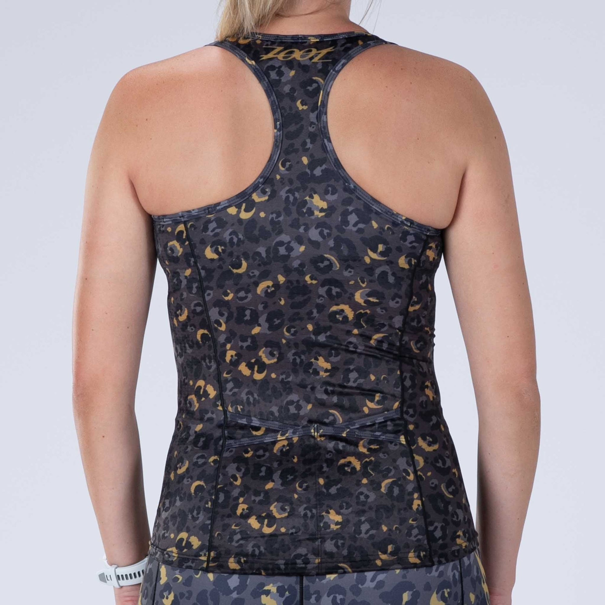 Zoot Sports TRI TOPS Women's Ltd Tri Racerback - Cheetah