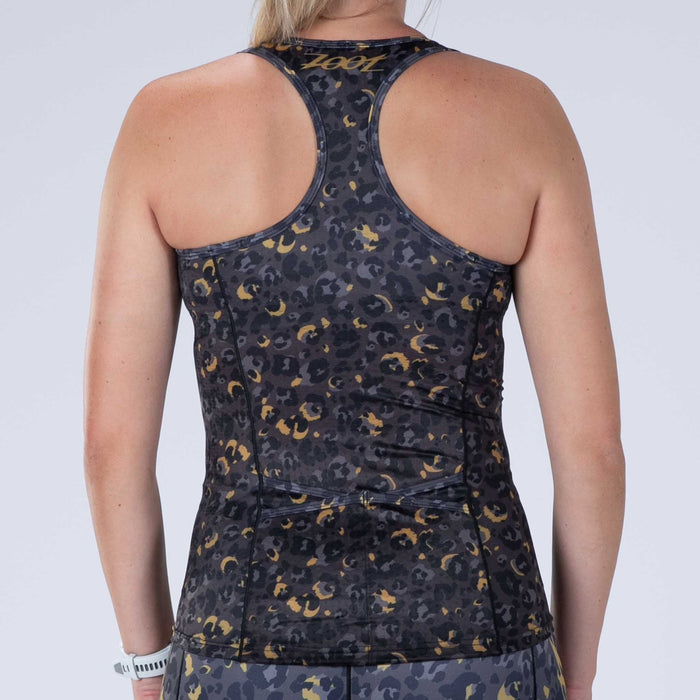 Zoot Sports TRI TOPS Women's Ltd Tri Racerback - Cheetah