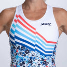 Zoot Sports TRI TOPS Women's Ltd Tri Racerback - Cote d'Azur