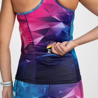 Zoot Sports TRI TOPS Women's Ltd Tri Racerback - Crystal