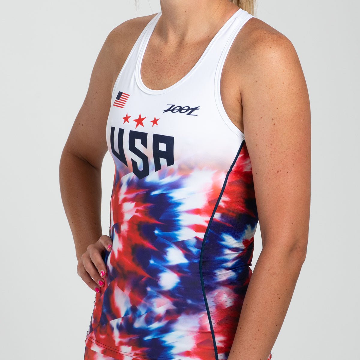 Zoot Sports TRI TOPS Women's Ltd Tri Racerback - Freedom