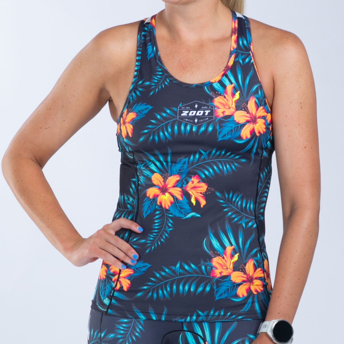 Zoot Sports TRI TOPS Women's Ltd Tri Racerback - Hula