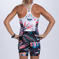 Zoot Sports TRI TOPS Women's Ltd Tri Racerback - Koa Tropical