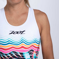 Zoot Sports TRI TOPS Women's Ltd Tri Racerback - Koa Tropical