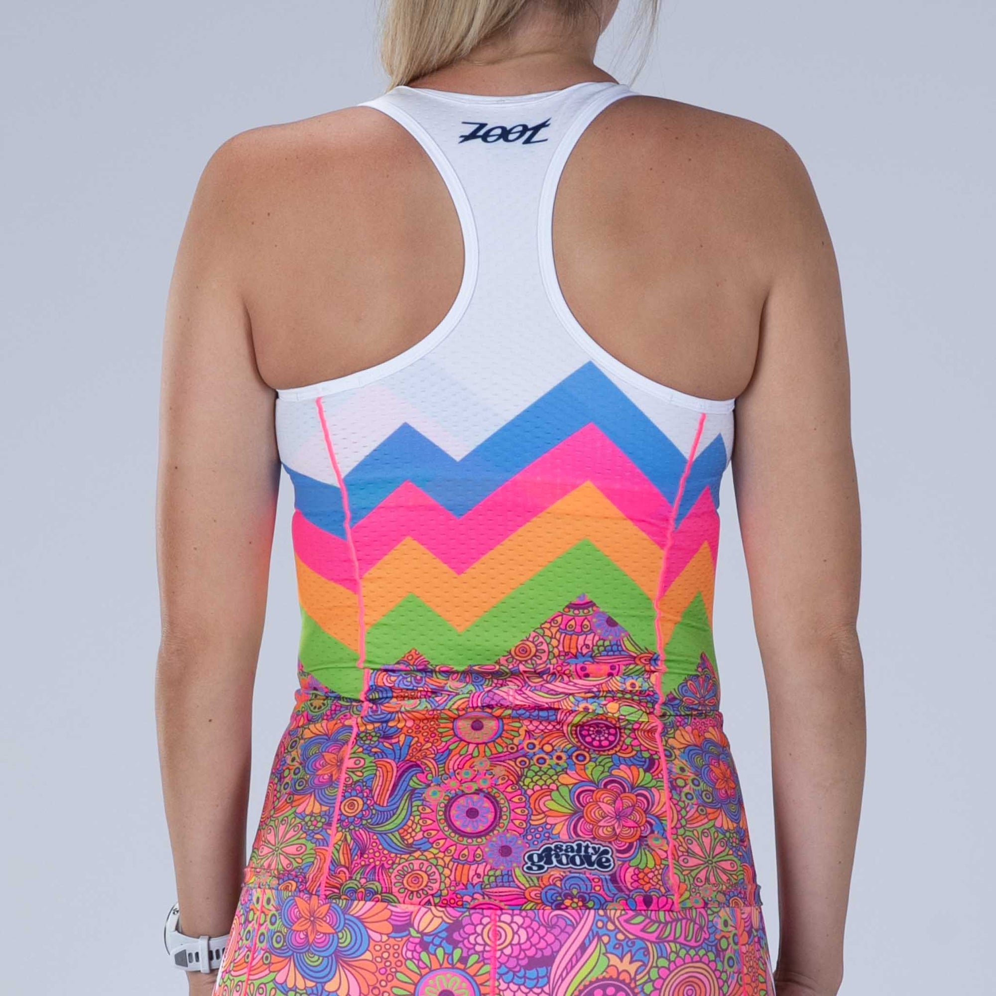 Zoot Sports TRI TOPS Women's Ltd Tri Racerback - Salty Groove