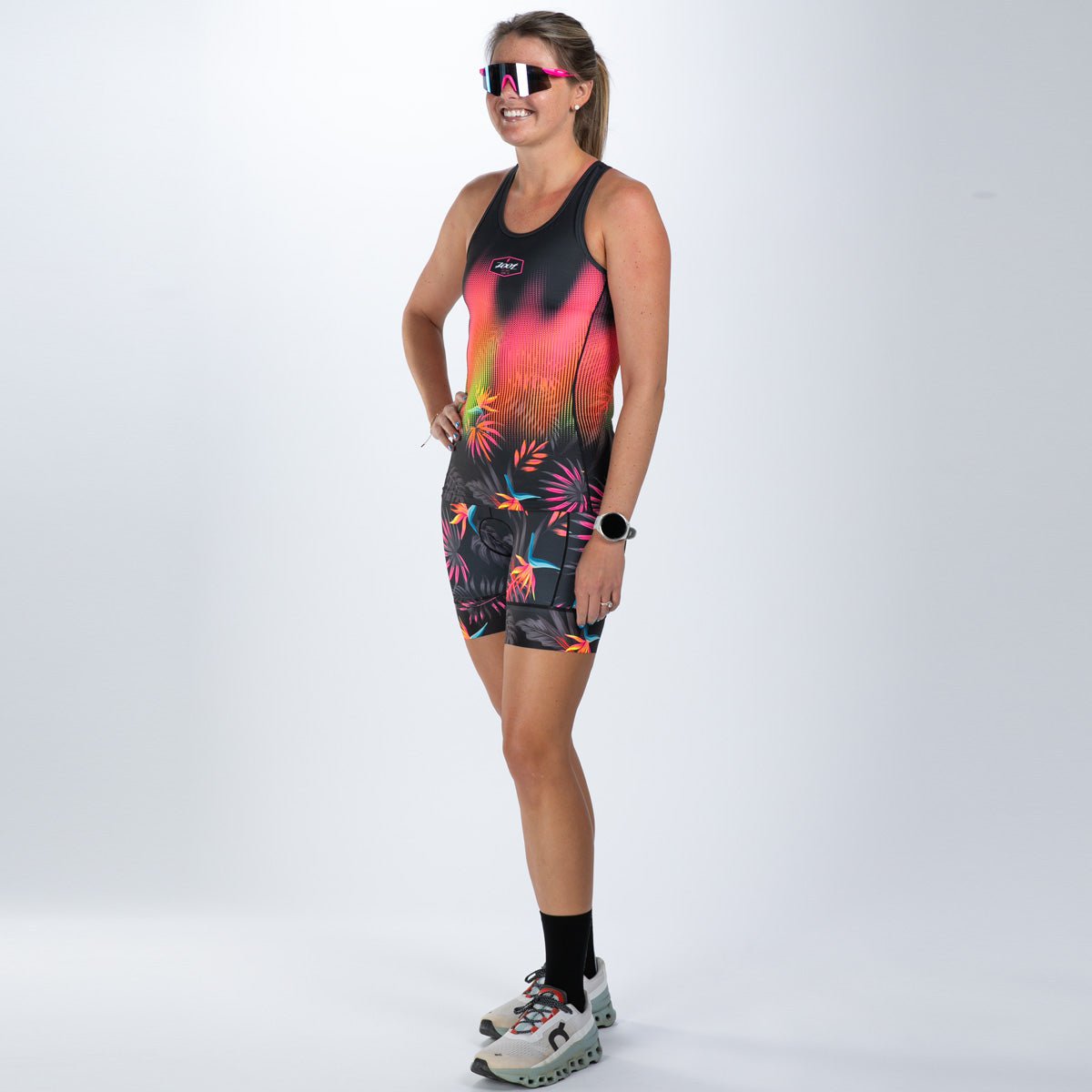 Zoot Sports TRI TOPS Women's Ltd Tri Racerback - Tropical Magic