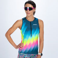 Zoot Sports TRI TOPS Women's Ltd Tri Tank - Costa Del Sol