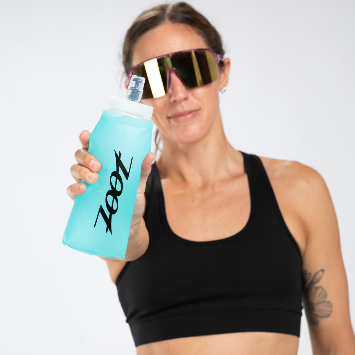 Zoot Sports WATER BOTTLES 500 ML Flask - Translucent Blue