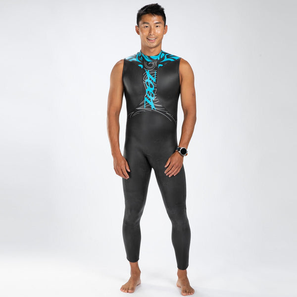Men's Manta Sleeveless Wetsuit - Marine Blue – Zoot Sports