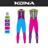 Zoot Sports WETSUITS Mens Kona Sleeveless 2.0 Wetsuit - Ocean Blue