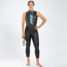Zoot Sports WETSUITS Women's Manta Sleeveless Wetsuit  - Marine Mint