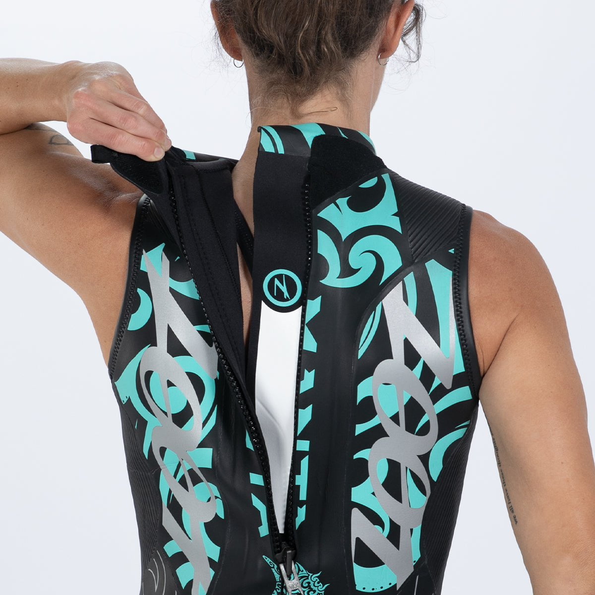 Women's Manta Sleeveless Wetsuit - Marine Mint
